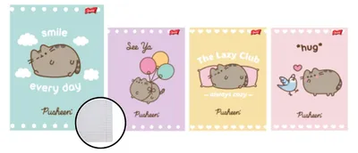 Immagine prodotto di Taccuino A5 32k linee Pusheen Unipap Majewski