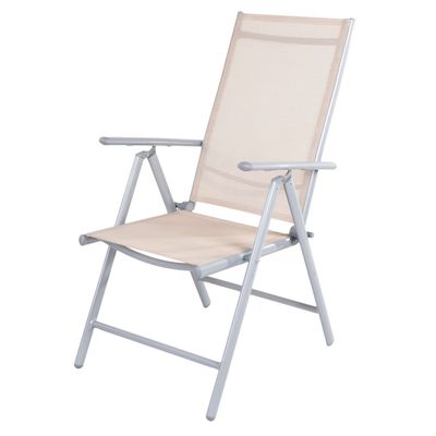 LEX Klappsessel 7-Positionen, beige