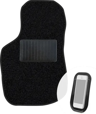 Productafbeelding van Motormat voetmat voor bestuurder, auto, velours, bestuurderszijde, autotapijten, zwart, bestuurdersmat, 1-delig, geschikt voor Opel Tigra A (1994-2003)
