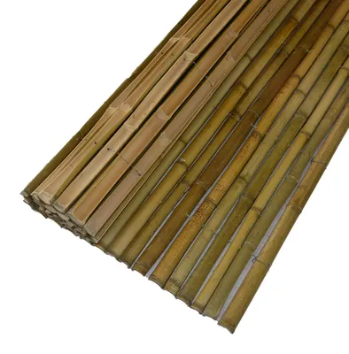 Produktbild von Halbrunde Naturbambusmatte 180x180cm