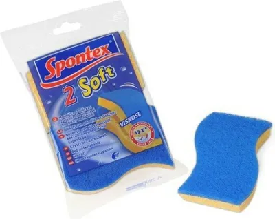 Produktbild von Viskoser Spontex 2 Weiches Geschirrschwämmchen
