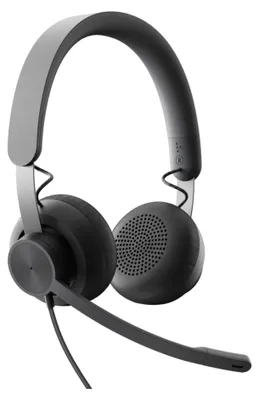 Image de Logitech Zone 750 - Casque - supra-aural - filaire - réduction de bruit active - USB-C