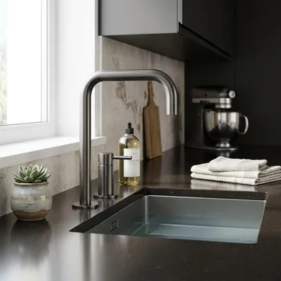 Obrázek produktu pro Kuchyňská baterie Gun Metal PLX2HU-61 Pure.Sink