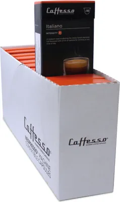 Produktbild von Caffesso Italiano PACK 100ks - 100% kompatibilné kapsuly do kávovarov Nespresso, DeLonghi a Krups