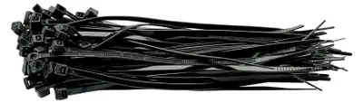 Produktbild von Nylon-Kabelbinder, 3,6 x 150 mm, Schwarz, 100 Stück