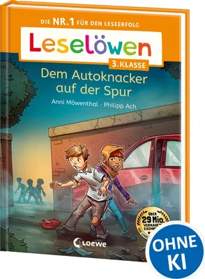Produktbild von Leselöwen 3. Klasse - Dem Autoknacker auf der Spur