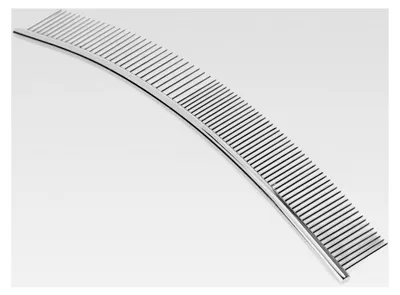 Produktbild von Kamm für die Pflege von Haustieren mit gebogenem Design
