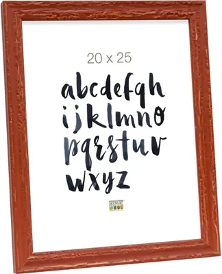 Obrázok produktu pre Deknudt S46MF3 Hnedý drevený rám s patinou 24x30 cm