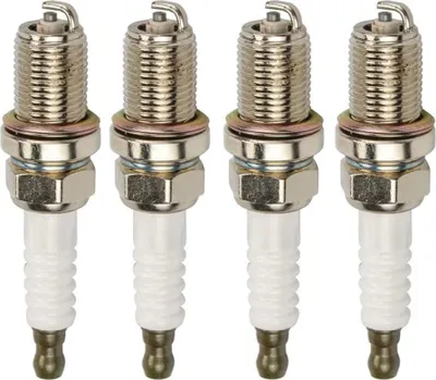 Image de Lot de 4 bougies d'allumage de rechange pour Champion RC12YC, Briggs & Stratton 491055, 491055S, 692051, 792015, 491055T, 5066, Kohler 25, 132, 12-S, JD M78543, 531308128 – Moteur de tondeuse à gazon