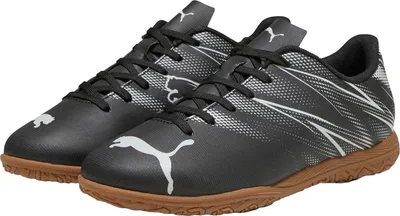 Produktbild von Puma - "Attacanto IT" Fußball-Stiefel für Kinder GT9638 (37,5 EU) (Schwarz/Silber)