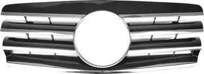 Produktbild von DIEDERICHS 1670340 Kühlergrill Frontgrill passend für MERCEDES-BENZ C-Klasse Limousine (W202) Chrom/Schwarz