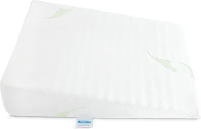 Produktbild von SENSILLO - Keilkissen, Bezug Waschbar - 38x30 cm für Kinderwagen, Aloe Vera