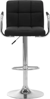 Produktbild von vidaXL Barhocker Schwarz Stoff
