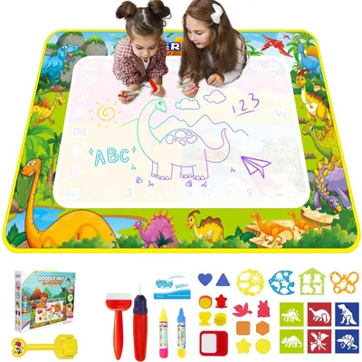 Produktbild von Wasserfeste Zeichenmatte 110 x 70 cm - Kreatives Spielzeug für Kinder