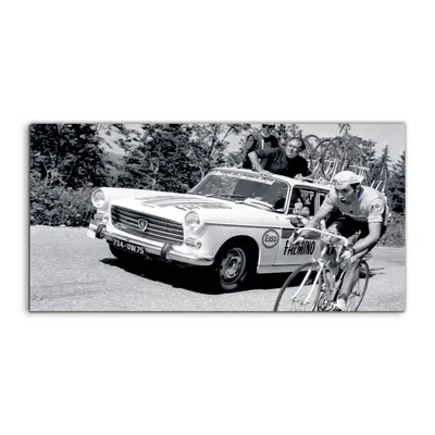 Produktbild von Coloray Canvas 140x70  Wandbild Leinwand Bilder Deko Tour de France Grafik Eddy Merck