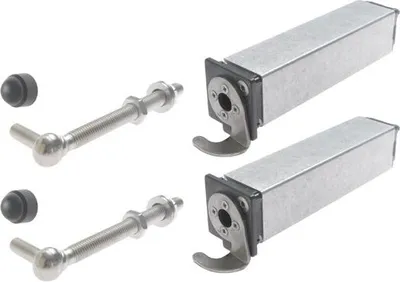 Zdjęcie produktu dla Zestaw zawiasów sprężynowych Locinox SWING do drzwi (2 szt.) (śruba M12, długość gwintu 130 mm)