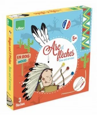 Image de Vilac Arc demonte 3 fleches en boite et cible