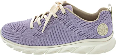 Produktbild von Rieker Damen Schnürschuh Sneaker Stoff Halbschuh 54022, Größe:40 EU, Farbe:Lila