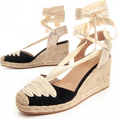 Produktbild von Montevita Wedge Sparto Ciento Schwarz