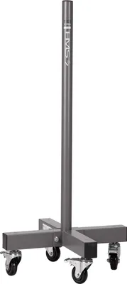 Produktbild von HMS STR32 Gewichtsscheibenständer Commercial | Ständer mit Rollen & Bremse | Ø 50 mm | Belastbar bis 200 kg | Studio Rack