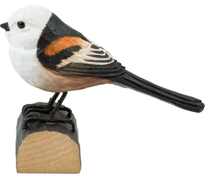 Obrázek produktu pro Zahrada pro divokou zvěř, dekorativní pták Decobird, ručně vyřezávaný