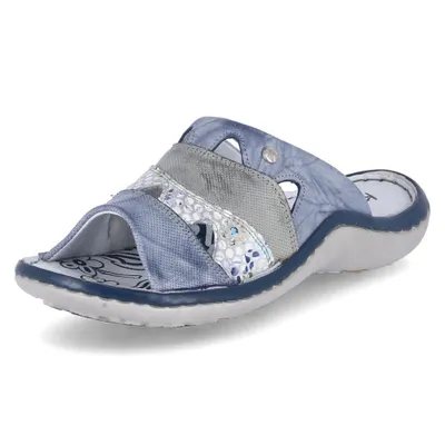 Produktbild von Krisbut Damen Pantolette Blau Grau 7015-2, Größe 38