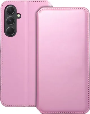Produktbild von Dual Pocket Holster Buch Tasche kompatibel mit Samsung Galaxy S25 Pink
