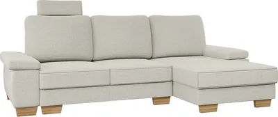 Produktbild von MIRJAN24 Ecksofa Chivas 1, Eckcouch mit Schlaffunktion und Bettkasten, Wohnzimmer, Einstellbare Armlehnen, L-Form (Farbe: Barrel 03, Seite: Rechts 2R-LC)