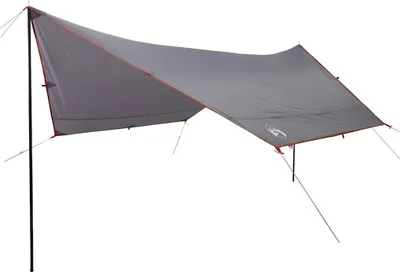 Image de Bâche vidaXL grise et orange 430 x 380 x 210 cm, imperméable