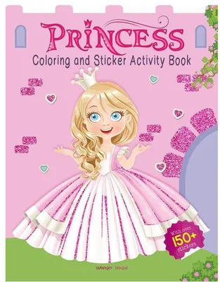 Produktbild von Princesses - Coloring and Sticker Activity Book (with 150+ Stickers)