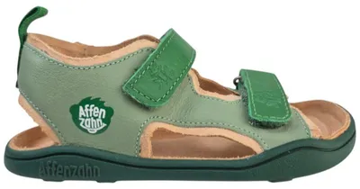 Produktbild von Affenzahn Leder Airy Frosch Sandale Grün