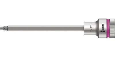 Produktbild von Wera - 8767 C HF TORX® Zyklop Bit-Nuss mit 1/2"-Antrieb mit Haltefunktion , TX 20 x 140 mm; 5003850001