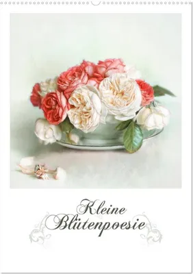 Produktbild von Kleine Blütenpoesie (Wandkalender 2026 DIN A2 hoch), CALVENDO Monatskalender