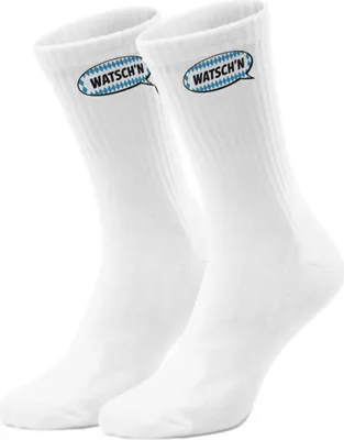 Produktbild von epicsocks Bayrischer Dialekt Watschn Socken in 42-46 im Paar