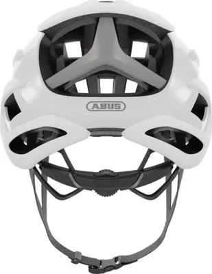 Produktbild von ABUS Rennradhelm AirBreaker - High-End Fahrradhelm für den professionellen Radsport - für Jugendliche und Erwachsene - Helm für Damen und Herren - Weiß, Größe M (52-58 cm)