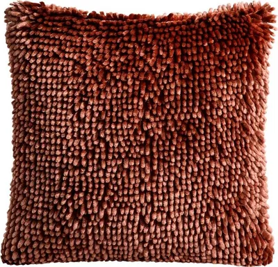 Zdjęcie produktu dla Dekoracyjna poszewka na poduszkę na sofę SHAGGY 1 pomarańczowa 40x40 x2