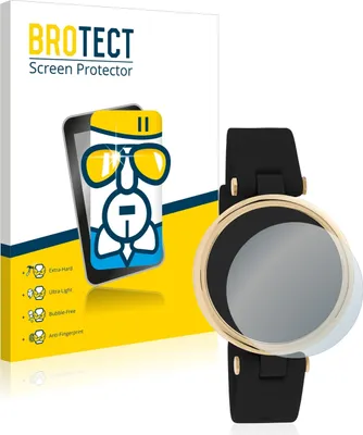 Produktbild von BROTECT Schutzglas für Oozoo Smartwatches Q0040 2/3/4/5/6/7/8/10/11 Schutzfolie Panzer Folie Glas Display Schutz klar