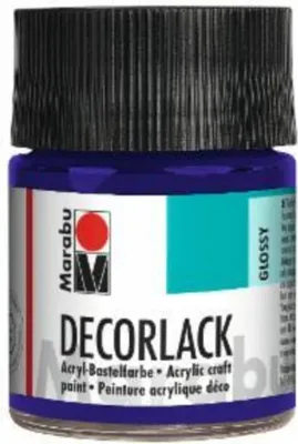 Produktbild von Marabu 1130 05 051 Decorlack Acryl Violett dunkel 50 ml