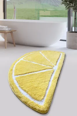 Produktbild von Mijolnir, Limon - Yellow, Badematten, Gelb, Acryl, 60 x 100 cm
