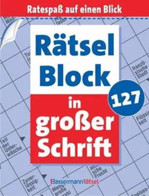 Image de Rätselblock in großer Schrift 127 (5 Exemplare à 2,99 EUR)