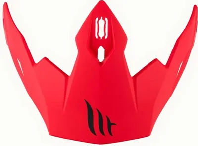Obrázek produktu pro Přilby Mt Helmets Visera District/streetfighter Solid Visor Red Red One Size