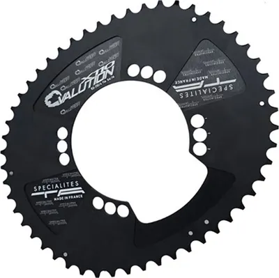 Produktbild von TA Kettenblatt Ovalution X110 48Z schwarz Ø110 außen