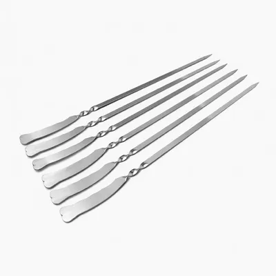 Produktbild von Mangal Schaschlikspieß 62cm Schampura 3mm Edelstahl