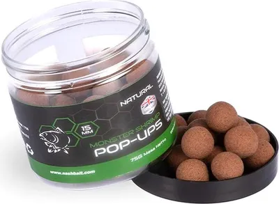 Produktbild von Nash Monster Shrimp Pop Ups 20mm 75g Natural