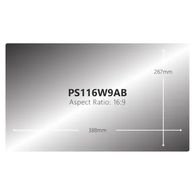 Produktbild von Filter für die Überwachung der Privatsphäre V7 PS116W9AB