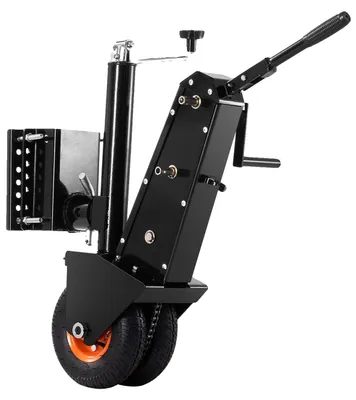 Produktbild von VEVOR Anhänger-Dolly, 136 kg Zungenlastkapazität, 42 cm und 56 cm höhenverstellbarer Anhänger-Dolly, mit 1-7/8 Zoll und 2 Zoll Kugeln, 21,5 cm pneumatischem Gummireifen, zum Bewegen von Wohnwagen, 500 lbs
