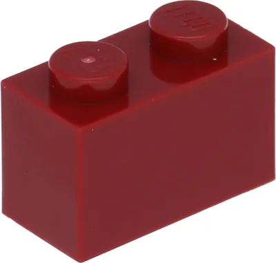 Produktbild von Lego® 1 Stück 3004 Stein Brick 1x2 Part Basic Steine 1 Dunkelrot