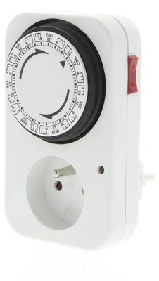 Imagen del producto de Temporizadores mecánicos con indicador luminoso, 3500 W