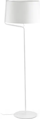 Image de Berni lampadaire blanc 1 ampoule