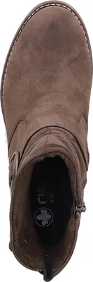 Produktbild von Rieker Damen Stiefelette mit runder Schnalle am gerafften Schaft 79454, Größe:39 EU, Farbe:Braun